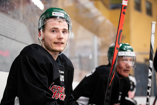 Lias Andersson och pappa Niklas Andersson