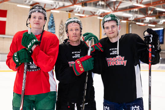 Noa Andersson, Niklas Andersson och Lias Andersson
