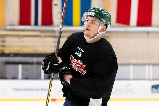 Lias Andersson och pappa Niklas Andersson