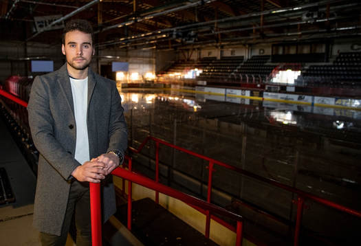 Ishockeyspelaren Jacob Hansson Geidon