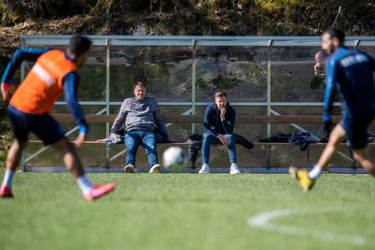 Sportchef Kennet Andersson och assisterande sportchef