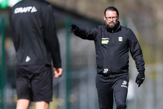Varbergs tränare Joakim Persson