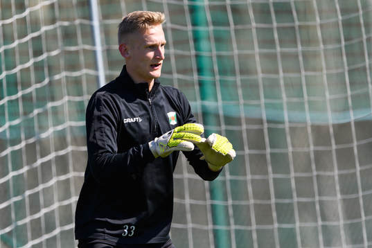 Varbergs målvakt Albin Svensson