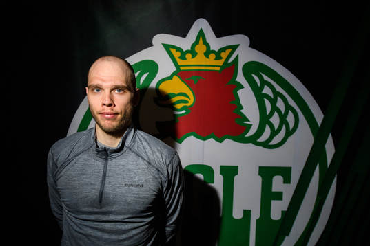 Rögles målvakt Johan Gustafsson