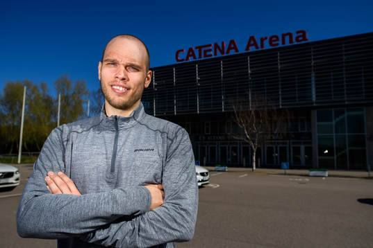 Rögles målvakt Johan Gustafsson