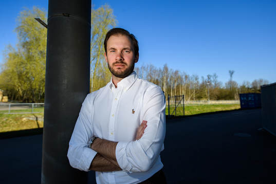 Rögles assisterande sportchef Christoffer Malm