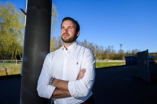 Rögles assisterande sportchef Christoffer Malm