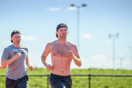 Nils Höglander och Simon Ryfors