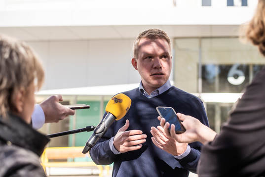 Anders Larsson, ordförande i Svenska Ishockeyförbundet