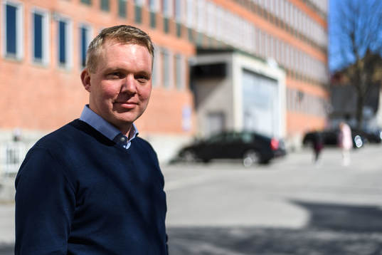 Anders Larsson, ordförande i Svenska Ishockeyförbundet