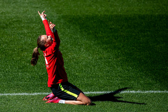Caroline Graham Hansen of the Norwegian women’s national