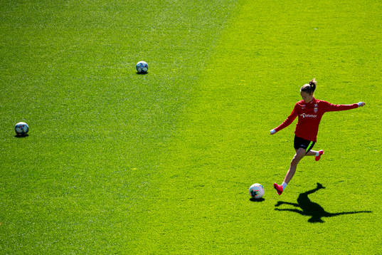 Caroline Graham Hansen of the Norwegian women’s national