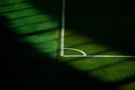 The football pitch