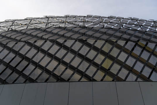 Exteriör av Tele2 Arena