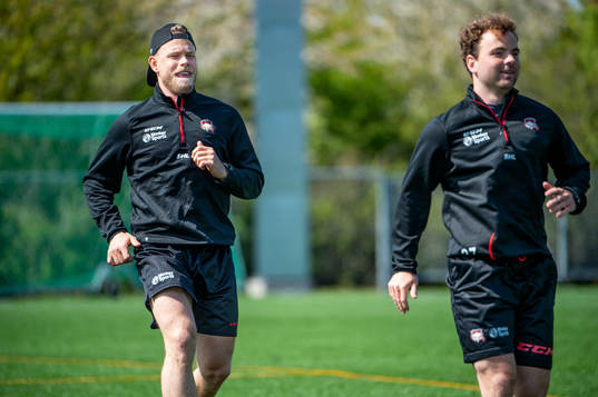 Victor Backman och Ponthus Westerholm
