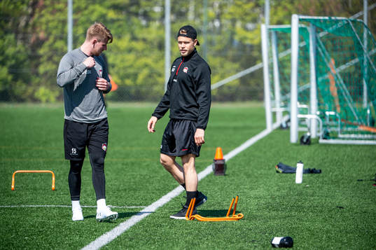 Axel Wemmenborn och Victor Backman