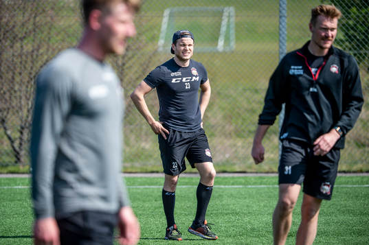 Christoffer Forsberg i mitten