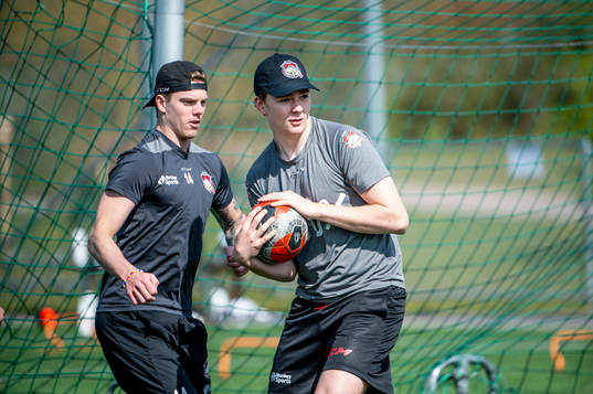 Carl-Johan Lerby och Helge Grans