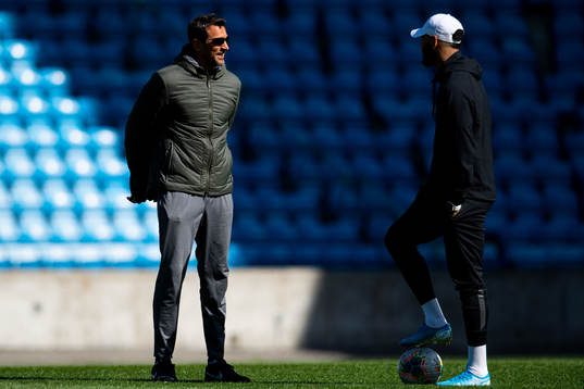 Joshua King of the Norwegian national football team trains