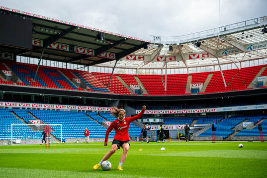 Ingrid Moe Wold of the Norwegian national football team