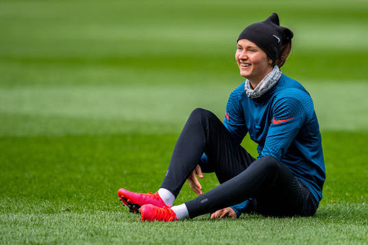 Caroline Graham Hansen of the Norwegian national football