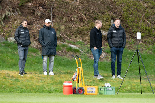Assisterande sportchef Pontus Farnerud, klubbdirektör Max