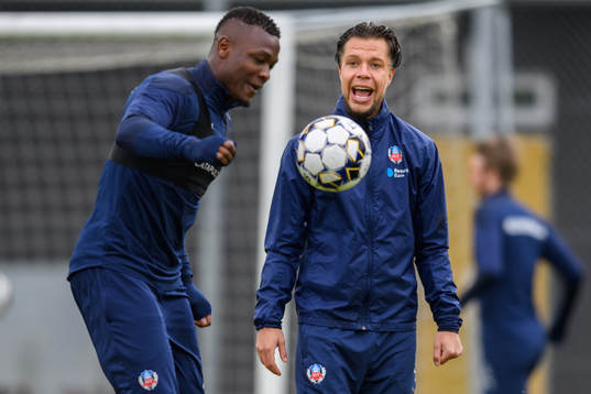 Alhaji Gero och Erik Figueroa