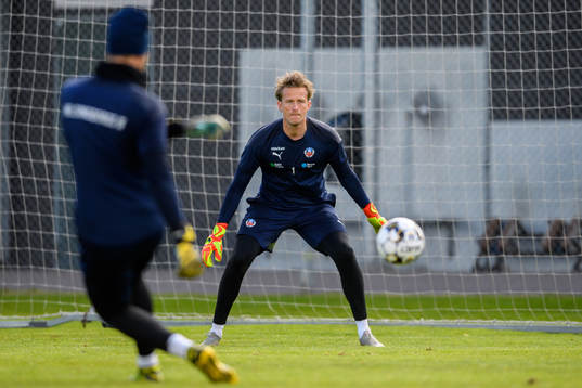 Målvakt Anders Lindegaard