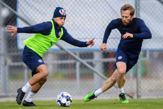 Othmane Salama och Anders Randrup