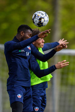 Mohammed Abubakari och Filip Sjöberg