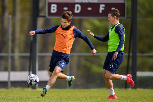 Brandur Hendriksson och Alex Timossi Andersson