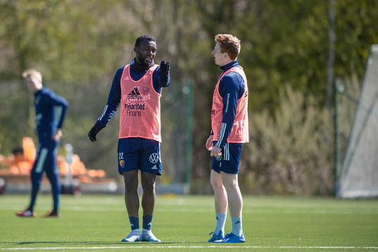 Emmanuel Banda och Aslak Witry