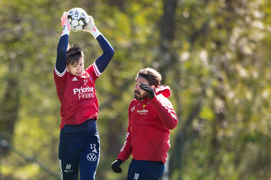 Målvakter Per Kristian Bråtveit och Tommi Vaiho