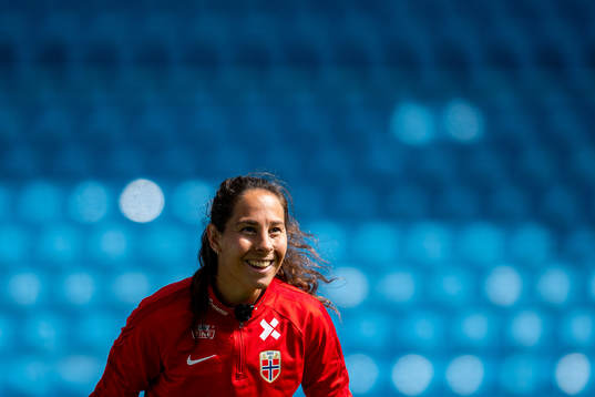 Ingrid Moe Wold of the Norwegian national football team