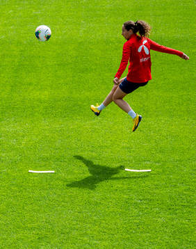 Ingrid Moe Wold of the Norwegian national football team