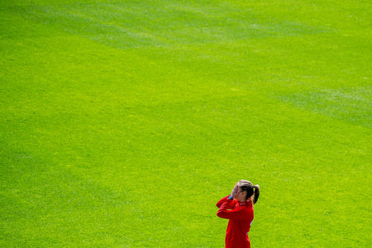 Caroline Graham Hansen of the Norwegian national football