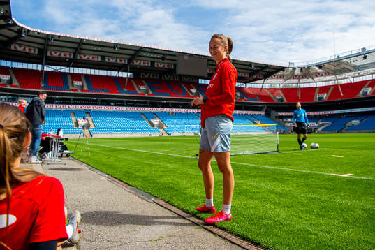 Caroline Graham Hansen of the Norwegian national football