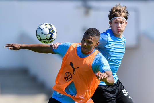 Amin Sarr och Henrik Rossborg