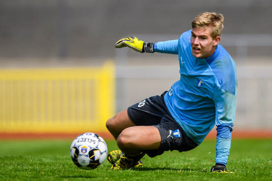 Målvakt Mathias Nilsson