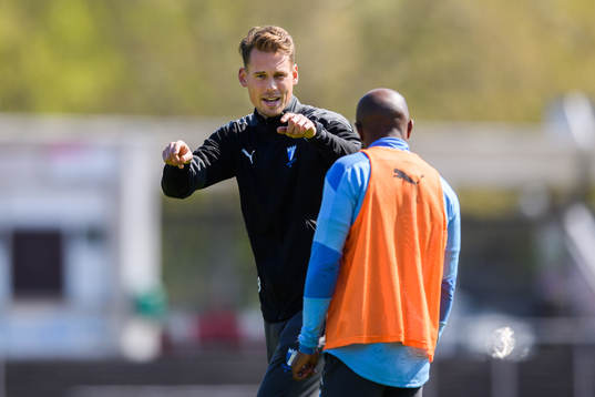 Assisterande tränare Daniel Bäckström