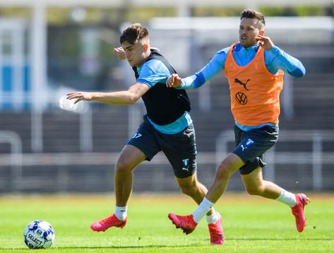 Tim Prica och Arnór Traustason
