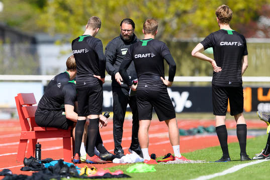 Varbergs tränare Joakim Persson