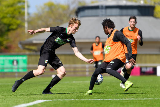 Varbergs Alexander Johansson och Varbergs Adama Fofana