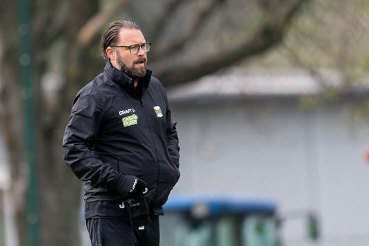 Varbergs tränare Joakim Persson