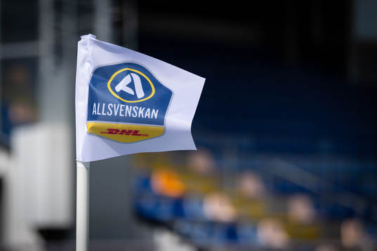 Hörnflagga med allsvenskan