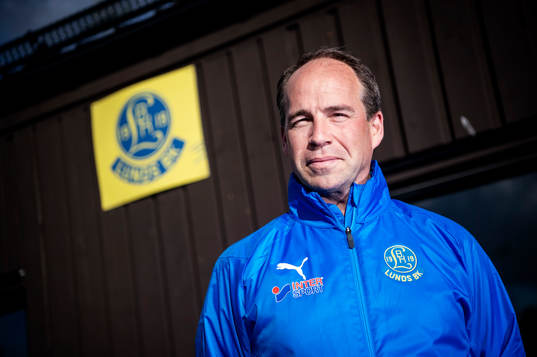 Ordförande i fotbollsklubben Lunds BK, Håkan Kerrén, på