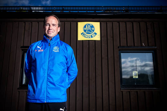 Ordförande i fotbollsklubben Lunds BK, Håkan Kerrén, på