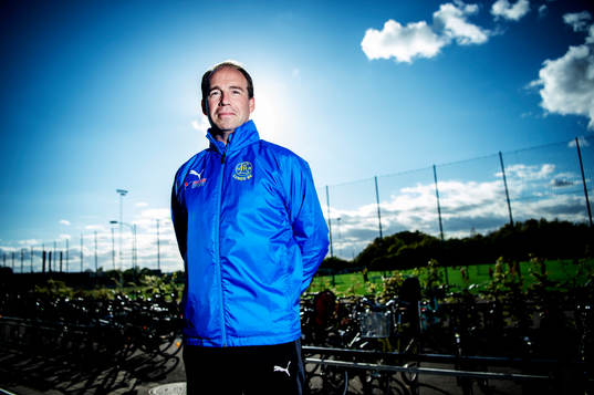 Ordförande i fotbollsklubben Lunds BK, Håkan Kerrén, på