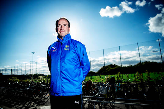 Ordförande i fotbollsklubben Lunds BK, Håkan Kerrén, på