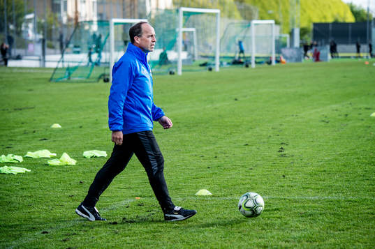 Ordförande i fotbollsklubben Lunds BK, Håkan Kerrén, på
